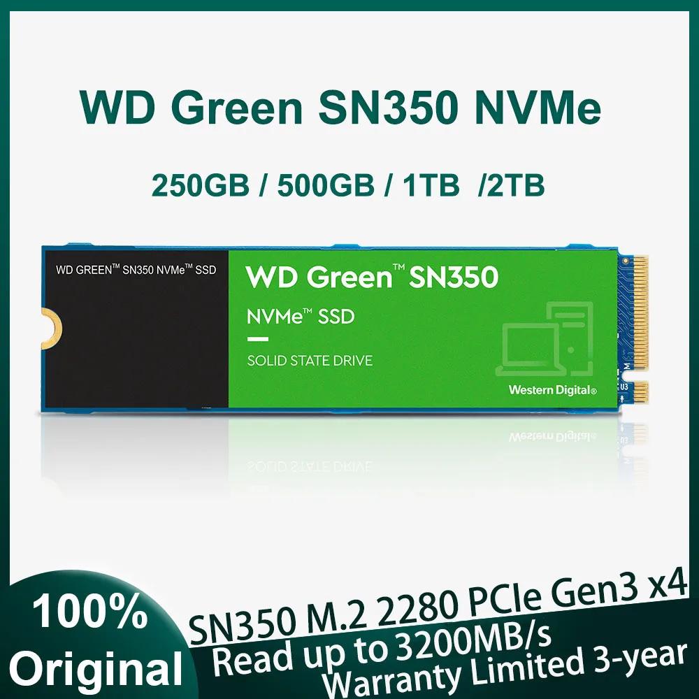   WD ׸ NVMe  SSD, PC ƮϿ ָ Ʈ ̺, 1TB, 2TB, Gen3 PCIe QLC M.2 2280, ִ 3200 MB/s